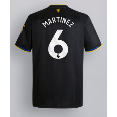 Moški Nogometni dresi Manchester United Lisandro Martinez #6 Tretji 2025-26 Kratek Rokav Moški Nogometni dresi Manchester United Lisandro Martinez #6 Tretji 2025-26 Kratek Rokav